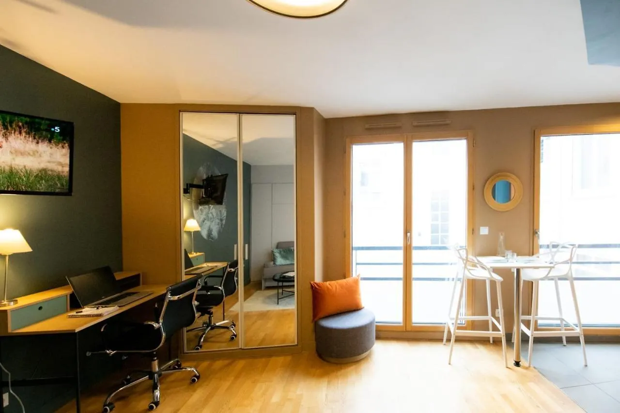 Le Richan - 21 m au coeur de la Croix-Rousse climatisé Lyon Appartement